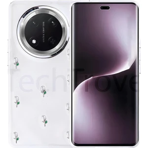 Honor Magic 7 Lite Kılıf Airbag Tasarımlı Simli Şeffaf Zore Kutup Kapak