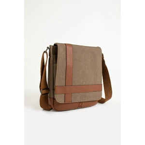 Mega Bag M 417 Mega Bag Unısex Kanvas Postacı Çantası Askılı Çanta Omuz Çanta