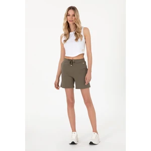 U.s. Polo Assn. Kadın Vizon Şort (Örme) 50305755-VR052