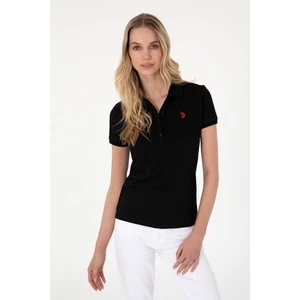 U.s. Polo Assn. Kadın Siyah Tişört Basic 50300830-VR046