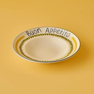 Lemoncello Porselen Makarna Tabağı (27 Cm)