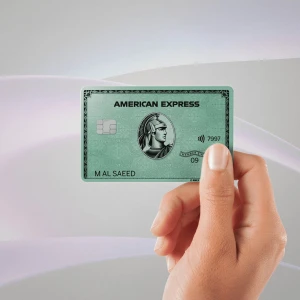 Huggy Craft American Express Kart Kaplama Yeşil Sticker Kart Etiketi Yüksek Kaliteli Baskı