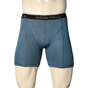 Kenn Paul Bambu Uzun Paçalı Sporcu Boxer - Füme, Nefes Alır, Konforlu