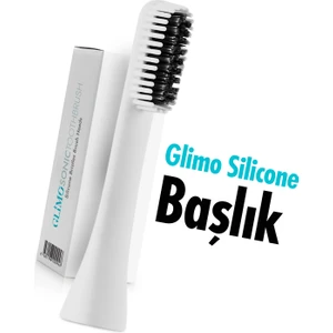 Sonic Şarjlı Diş Fırçası Başlığı 2li | 900.000 Titreşim/dk, Silicone Head, Beyaz