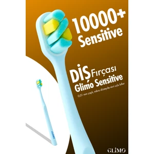 Sensitive 10.000 Ultra Yumuşak Diş Fırçası,hassas Diş Eti Dostu,diş Eti Kanaması Önleyici,su Mavisi