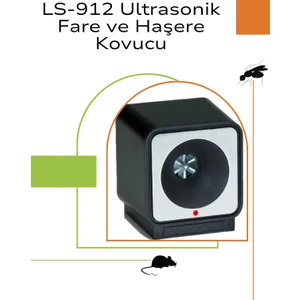 Ultrasonik Fare ve Haşere Uzaklaştırıcı Cihaz Leaven LS-912
