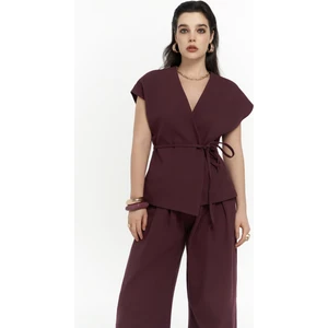Sorrenio Bordo Yelek Pantolon Takım