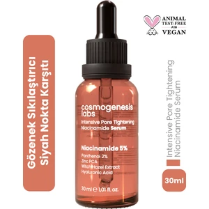 Cosmogenesis Labs Niasinamid Vegan Serum 30ML LekeCilt Extra Bakım