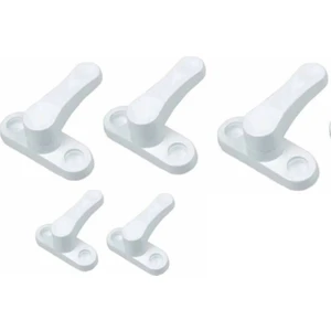 Turgutlar Yapı Yuma 5 Adet Metal Pvc Kapı Pencere Pimapen Emniyet Kilidi Çocuk Hırsız Güvenlik Mandalı - Beyaz