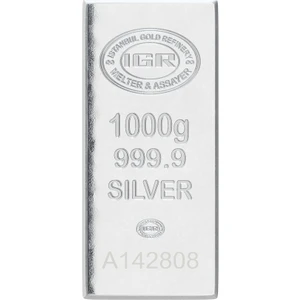 Harem Altın 1000 Gram IAR Gümüş Külçe