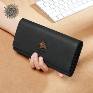 Freya  Deri Italyan Malı Çift Mıknatıslı Uzun Kadın Cüzdan - Kadın Kartlık