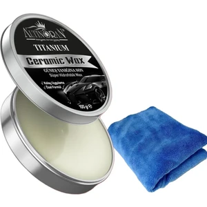 Altın Oran Titanium Seramik Katkılı Wax Krem Cila 100 gr + Pasta Cila Havlusu 40*40 cm