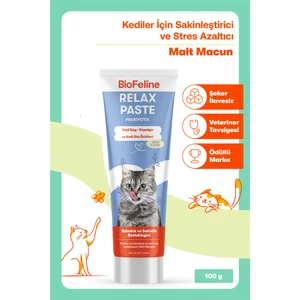 Biofeline Relax Paste 100 gr (Kedi Sakinleştirici Macun)