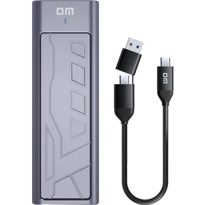 Dm HD2000 USB 3.2 Gen 2 Type-C 20GBPS Pcıe Sata M.2 Nvme Ngff SSD Disk Kutusu