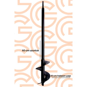Hilti Uyumlu Toprak Burgu 60X10