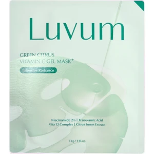 Şeffaflaşan Jel Kore Maske Luvum Green Citrus Vitamin C Gel Mask
