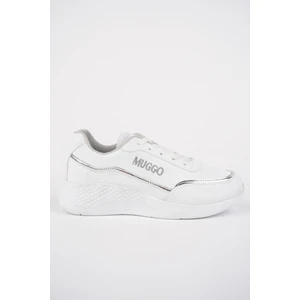 Coco Garantili Kadın Ortopedik Günlük Bağcıklı Şık Rahat Sneaker Spor Ayakkabı