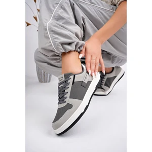 Gri Kadın Günlük Sneaker Ayakkabı