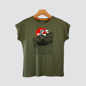 Fish Kadın Baskılı T-Shirt