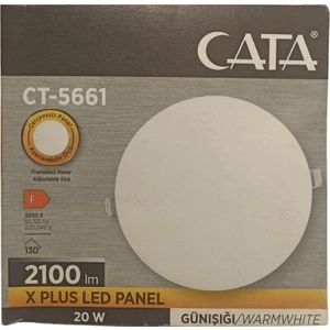 20W x Plus LED Panel - Gün Işığı CT-5661