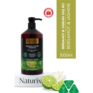 Bergamot & Yasemin Duş Jeli - Ferahlatıcı, Aromatik ve Nemlendirici Günlük Temizlik Jeli 1000ML