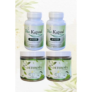 Çay 60 GÜNLÜK  & 45 ADET Kapsül 2'li Set x 2 PAKET 
