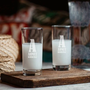 İsme Özel Rakı Bardağı