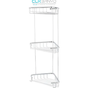 Çelik Banyo Eda Uclu Kose Süngerlik Acık Ozel Lama 18X18