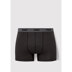 Geometrik Desenli Antrasit Boxer 092083-900