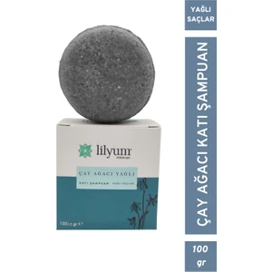 Lilyum Etik Bakım Çay Ağacı Yağlı Katı Şampuan 100 gr