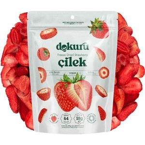 Dondurularak Kurutulmuş Çilek 18 gr