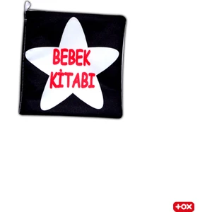 Bebek Siyah-Beyaz Kumaş Sessiz Kitap - Bez Kitap