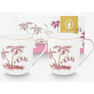 Pip Studio Jolie Beyaz Porselen Kupa Seti 145 ml