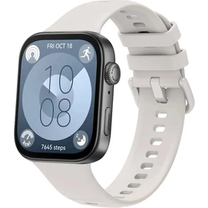 Nezih Case Huawei Watch Fit 3 / Fit 4 / Fit 4 Pro Uyumlu Yumuşak Jel Silikon Kordon/Strap