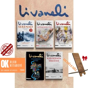 5 Kitap / Serenad - Mutluluk - Leyla’nın Evi - Engereğin Gözü (Telefon Tutucu Hediye)