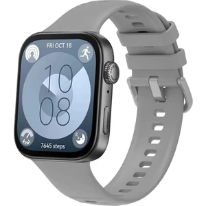 Nezih Case Huawei Watch Fit 3 / Fit 4 / Fit 4 Pro Uyumlu Yumuşak Jel Silikon Kordon/Strap