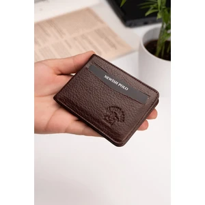 Erkek  Deri Cüzdan ve Kartlık – NEWPOLO152- Siyah