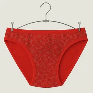 Minik Çiçek Desenli Kadın Külot