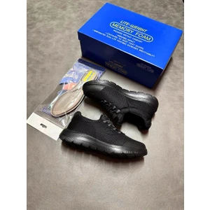 Ortopedik Anne Baba Genç Ayakkabısı: Bağcıksız Kullanım, Mikrofiber, Sararmaz Kaymaz Taban, Hava Alan Tasarım