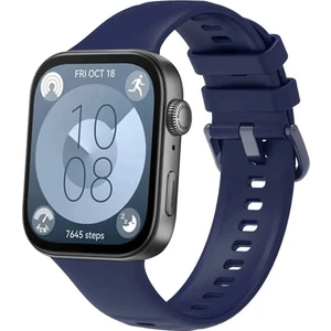 Nezih Case Huawei Watch Fit 3 / Fit 4 / Fit 4 Pro Uyumlu Yumuşak Jel Silikon Kordon/Strap