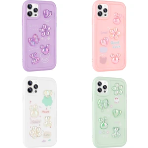Apple iPhone 13 Pro ile Uyumlu Kılıf Pembe Tan Silikon Kapak (Apple iPhone 13 Pro ile Uyumlu, Pembe)