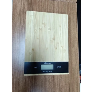 Mutfak Tartı Hassas Terazi Bambu