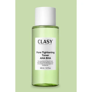 Clasy Care AHA & BHA Tonik 200 ml – Siyah Nokta Karşıtı, Arındırıcı ve Gözenek Sıkılaştırıcı Tonik, Tüm Cilt Tipleri İçin