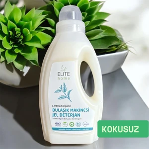 The Elite Home Organik Sertifikalı Jel Bulaşık Makinesi Deterjanı 825 ml Kokusuz