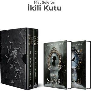 Saka ve Sanrı - Maral Atmaca (Ciltli) Roman Seti 2 Kitap 1152 Sayfa Özel Kutu 