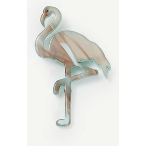 Flamingo Figürlü Broş