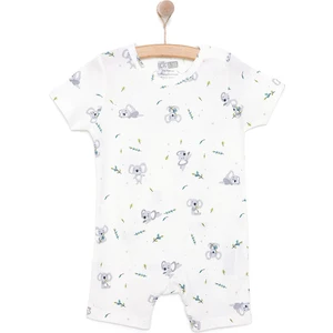 Yenidoğan Erkek Kısa Tulum Erkek Bebek