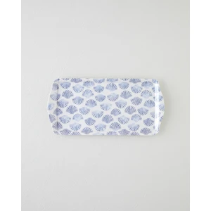 Seabreeze Melamin Tepsi 37 x 18  cm  Mavi - Yeşil