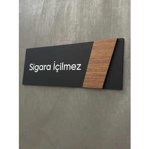 Side Serisi Sigara Içilmez Uyarı Levhası