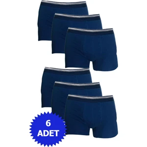 Erkek Likralı Boxer 6'lı Paket